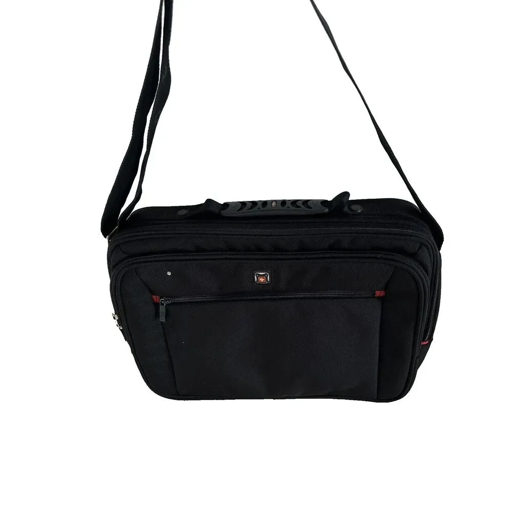 WENGER SWISSGEAR SIERRA COMPUTER CASE LAPTOP Messenger Swiss Cordura Ballistic